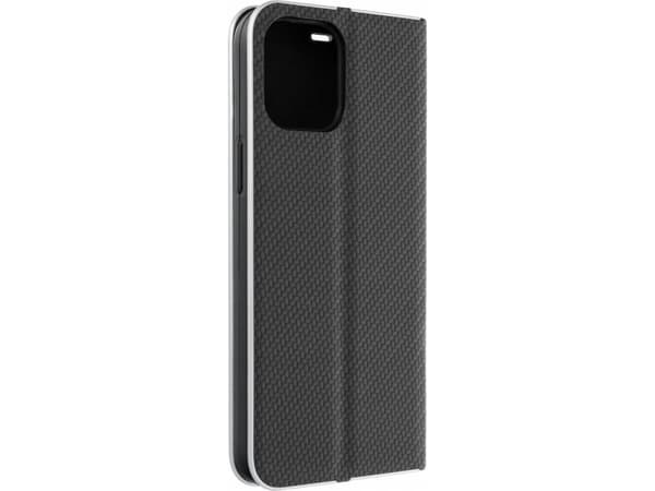 OEM Kabura LUNA Book Carbon do IPHONE 14 Pro czarny