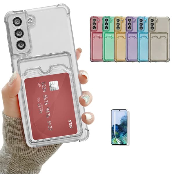 Samsung Galaxy S23 - Card Cover / Beskyttelse Transparent
