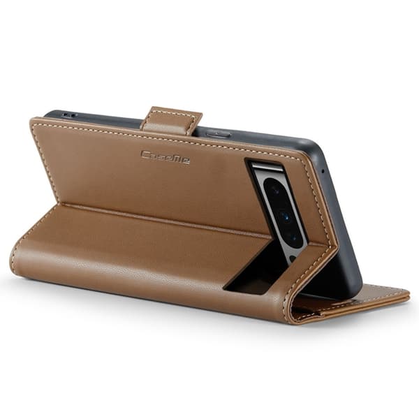 CASEME Plånboksfodral till Pixel 8 Pro - Brun