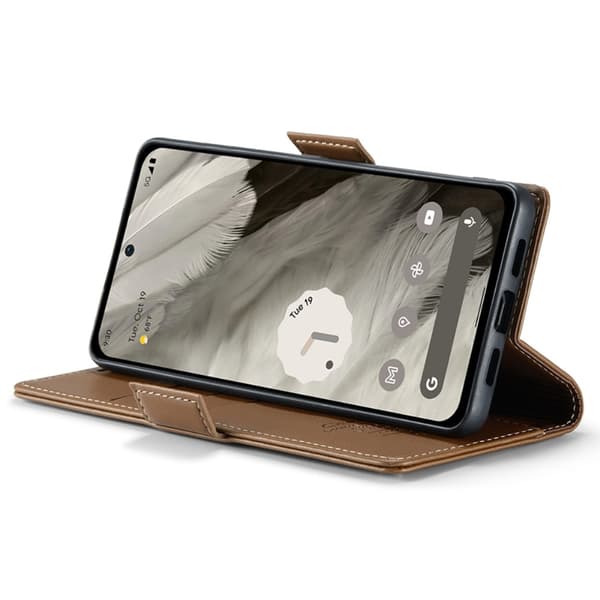 CASEME Plånboksfodral till Pixel 8 - Brun