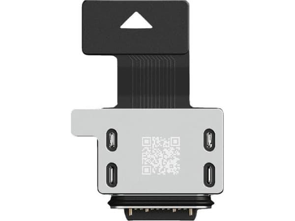 Fairphone F5USBC-1ZW-WW1, Charging port, Fairphone, Fairphone 5, Black, 13.1 mm, 20.2 mm