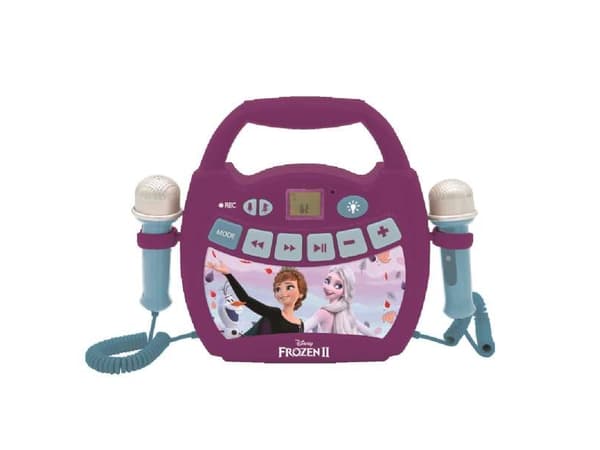 Lexibook - Disney Frozen Light Bluetooth Speaker with Mics and Rechargeable Battery (MP320FZZ) (MP320FZZ)