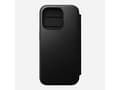 Pikkukuva 1 / 5: Nomad Modern Leather Folio, Folio-kotelo, Apple, iPhone 15 Pro, 15,5 cm (6.1"), Musta