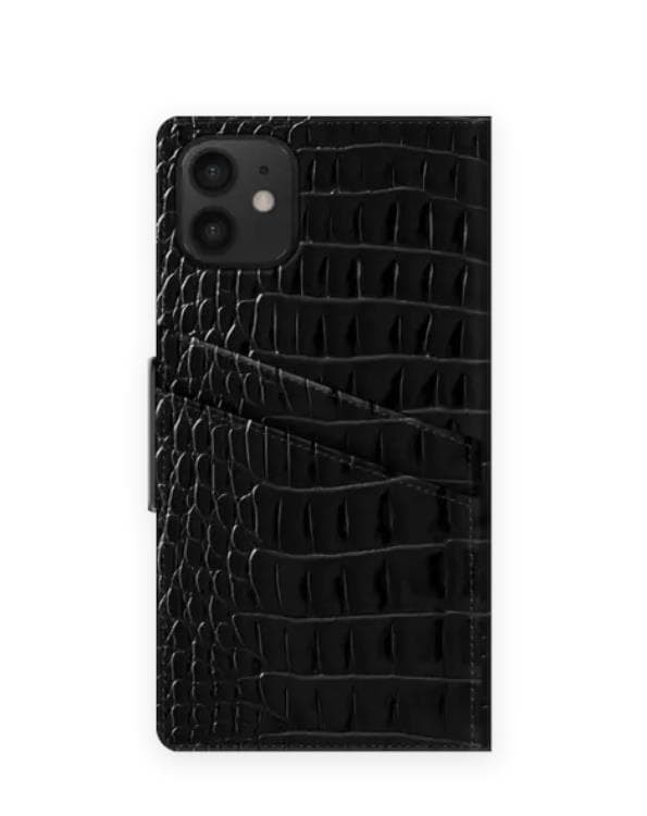 iDeal of Sweden iPhone 13 Pro Plånboksfodral Neo Noir Croco - Svart