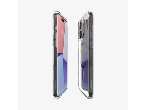 Spigen Ultra Hybrid MagFit, Suojus, Apple, iPhone 15 Pro, 15,5 cm (6.1"), Läpinäkyvä