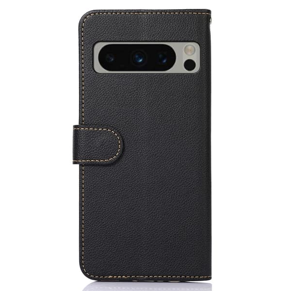 KHAZNEH Plånboksfodral till Google Pixel 8 Pro - Svart/Röd