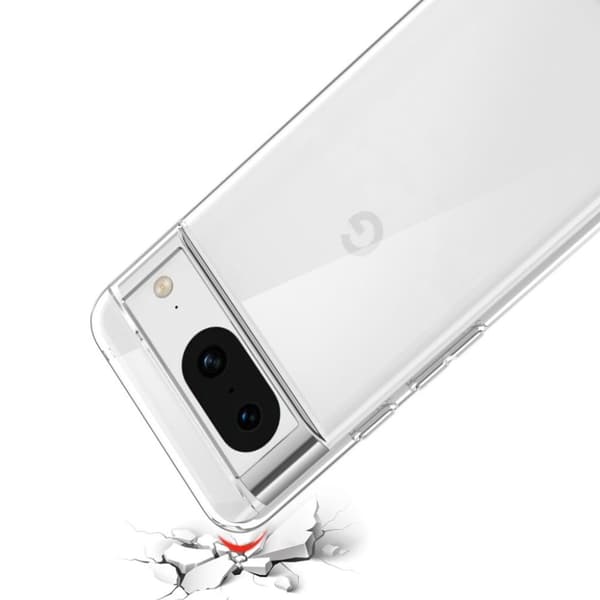 Google Pixel 8 Genomskinligt Mjukt TPU Skal