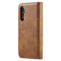 Miniatyrbild 10 av 10: DG.MING 2-in-1 Magnet Wallet Samsung Galaxy S23 FE Cognac
