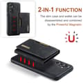 Miniatyrbild 7 av 10: DG.MING 2 in 1 Magnetic Card Slot Case Samsung Galaxy S23 FE Black