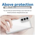 Miniatyrbild 3 av 7: Hybrid Edge Case Samsung Galaxy S23 FE Transparent