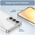 Miniatyrbild 5 av 7: Hybrid Edge Case Samsung Galaxy S23 FE Transparent