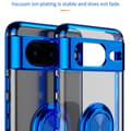 Miniatyrbillede 6 af 8: Til Pixel 8 Pro TPU telefontaske med ringstøtte