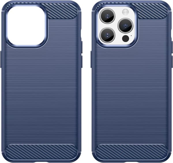 TPU-kotelo iPhone 15:lle, sininen