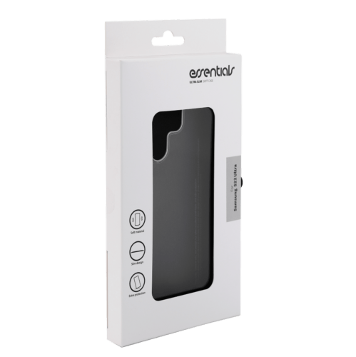 essentials Samsung Galaxy S22 Ultra TPU back cover, Transp.