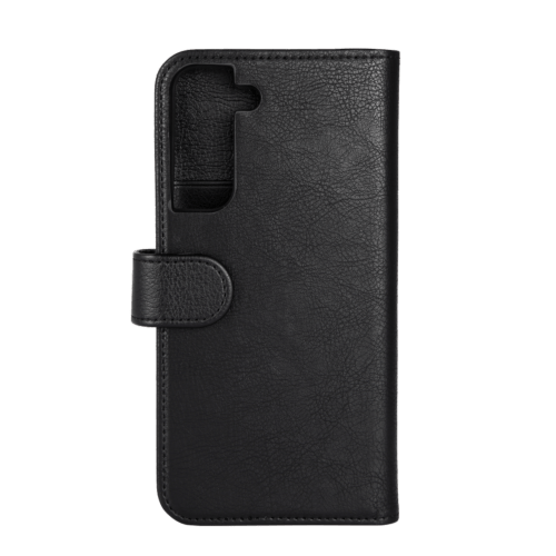 Essentials Samsung Galaxy S22+ PU-lommebok, avtakbar, 3 kort, svart