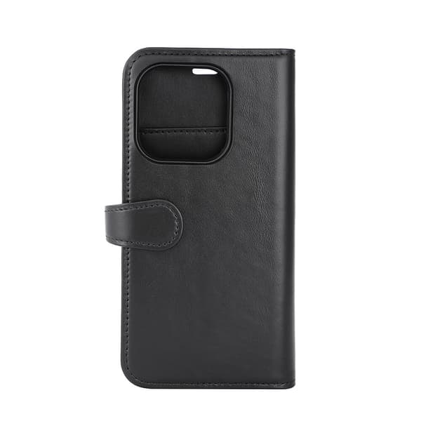 Buffalo Wallet 2-i-1 3 Kort MagSeries Sort - iPhone 15 Pro