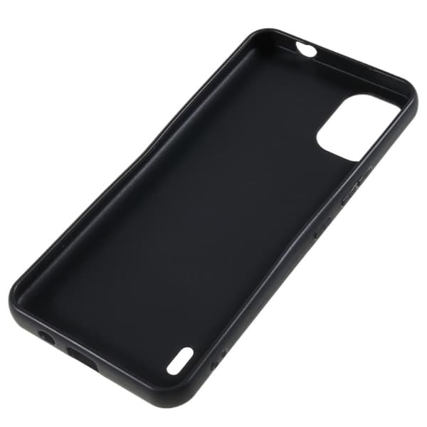 Slim-Fit TPU Telefondeksel til Nokia C12 - Svart