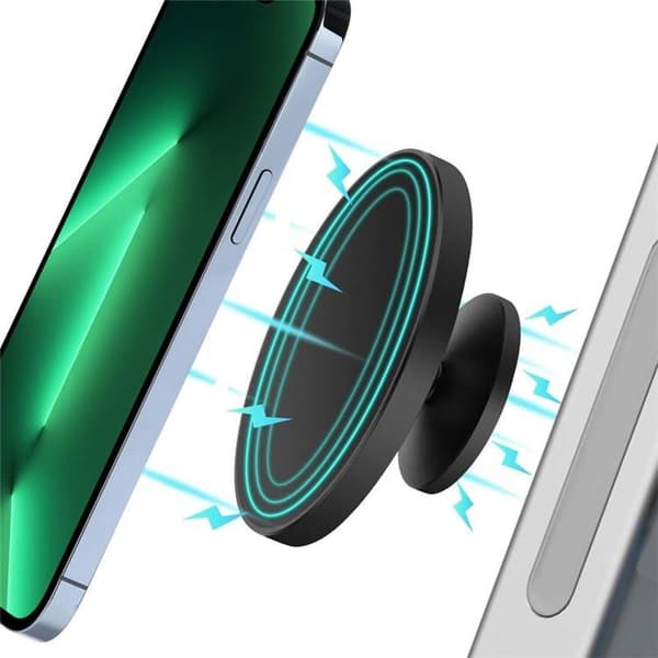 Mobilhållare Dual Magnetic 360 Degree Rotating - Svart