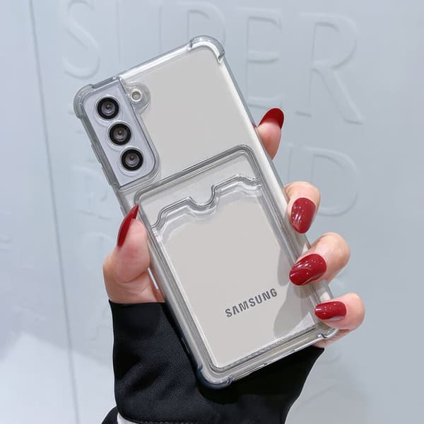 Samsung Galaxy A34 5G - Card Cover / Beskyttelse Transparent