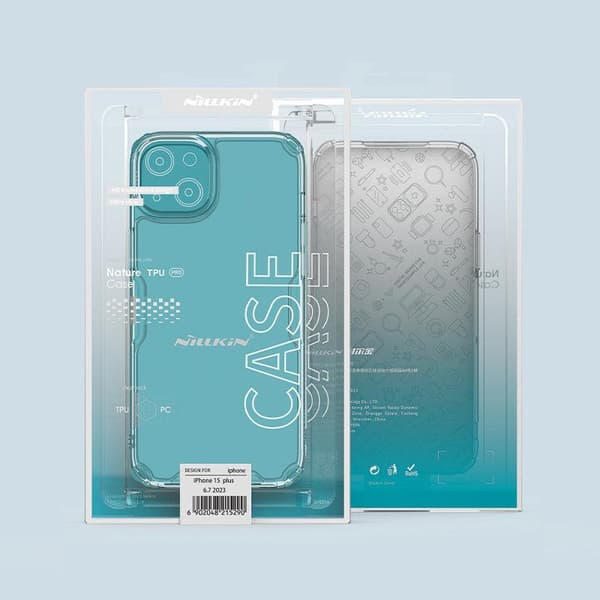 Nillkin iPhone 15 Pro Mobilskal Armored Nature Pro - Vit