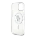 Miniatyrbild 7 av 8: Karl Lagerfeld iPhone 15 Plus Mobilskal Magsafe Glitter - Clear