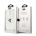 Miniatyrbild 8 av 8: Karl Lagerfeld iPhone 15 Plus Mobilskal Magsafe Glitter - Clear