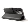Miniatyrbild 5 av 7: Galaxy S23 Ultra Plånboksfodral Magnet Kickstand - Svart
