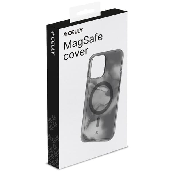 Celly Magshades TPU-deksel MagSafe iPhone 15 Pro Svart