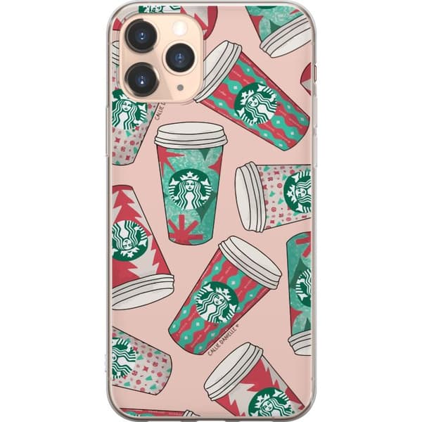 Apple iPhone 11 Pro Läpinäkyvä kuori Starbucks