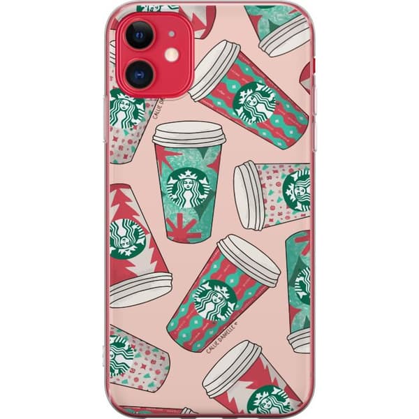 Apple iPhone 11 Läpinäkyvä kuori Starbucks
