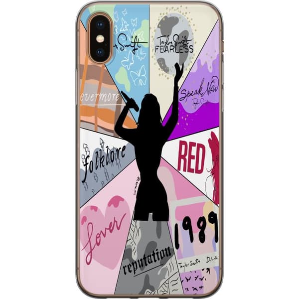 Apple iPhone XS Gjennomsiktig deksel Taylor Swift
