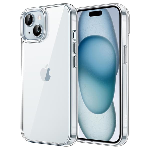 iPhone 15 plus - Stötdämpande TUNT Silikonskal (Floveme)
