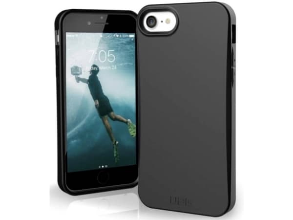 Urban Armor Gear Scout Case Bakstycke till mobiltelefon Apple iPhone SE (2022 &amp; 2020) Svart Stötsäkert