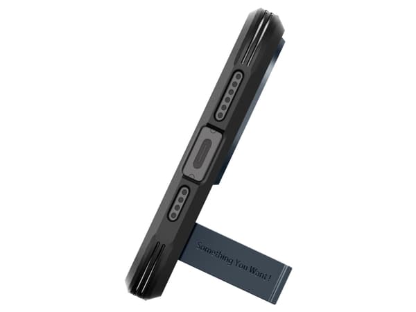 Spigen ACS06595, Omslag, Apple, iPhone 15 Pro Max, 17 cm (6.7"), Metallisk