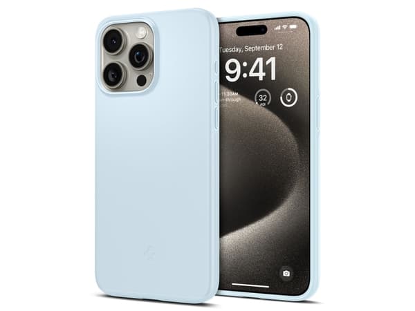 Spigen ACS06550, Etui, Apple, iPhone 15 Pro Max, 17 cm (6.7"), Blå