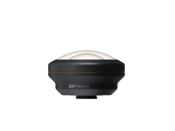 ShiftCam LU-FE-200-23-EF, Fotolinse, Sort, Gull, Aluminium, Glass, Universell, 0,01 m, 200°