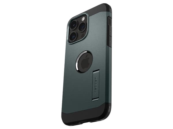 Spigen ACS06735, Etui, Apple, iPhone 15 Pro, 15,5 cm (6.1"), Grønn