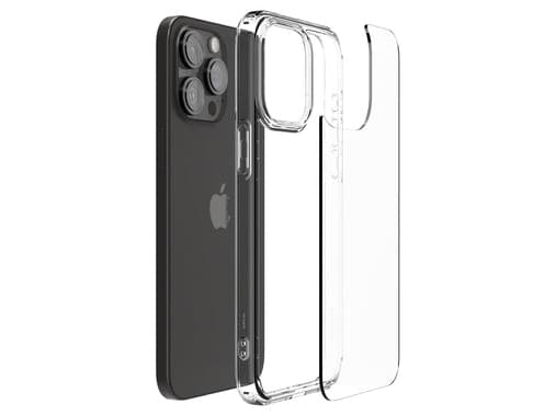Spigen ACS06471, Suojus, Apple, iPhone 15 Pro, 15,5 cm (6.12"), Läpinäkyvä