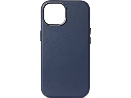Dekodet – MagSafe-kompatibelt beskyttende lærdeksel for iPhone 15 (tur navy)
