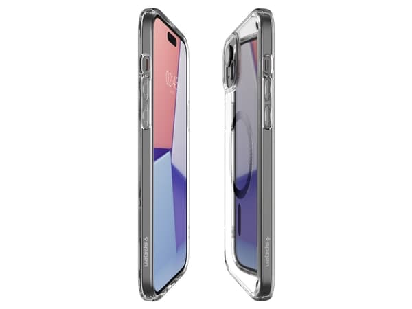 Spigen Ultra Hybrid, Omslag, Apple, iPhone 15 Plus, 17 cm (6.7"), Transparent