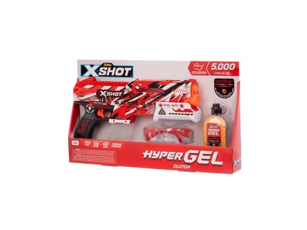 XShot X-SHOT lelukivääri Hyper Gel, 1 sarja, 5000 geelihaulia, lajiteltu, 36622