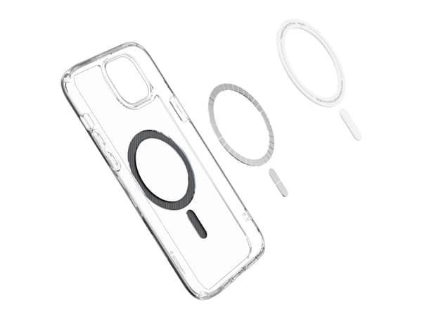 Spigen ACS06663, Omslag, Apple, iPhone 15 Plus, 17 cm (6.7"), Kol