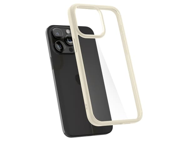 Spigen ACS06712, Omslag, Apple, iPhone 15 Pro, 15,5 cm (6.1"), Beige