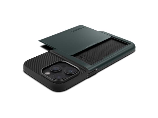 Spigen ACS06592, Omslag, Apple, iPhone 15 Pro Max, 17 cm (6.7"), Grön