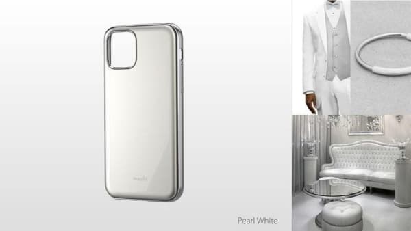 Moshi Moshi iGlaze etui na iPhone 11 Pro (Pearl White)