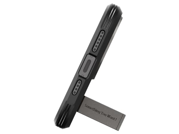 Spigen ACS06732, Omslag, Apple, iPhone 15 Pro, 15,5 cm (6.1"), Grå, Metallisk