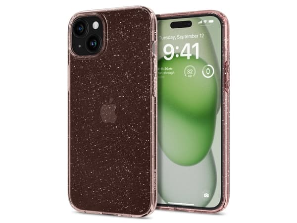 Spigen ACS06649, Suojus, Apple, iPhone 15 Plus, 17 cm (6.7"), Ruusu