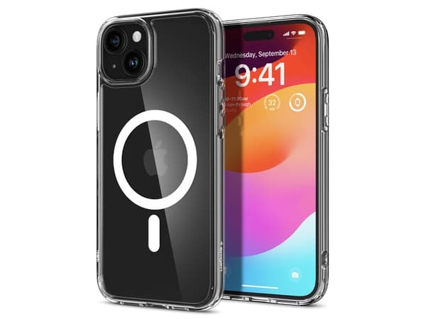 Spigen ACS06485, Omslag, Apple, iPhone 15, 15,5 cm (6.1"), Transparent