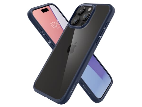 Spigen ACS06573, Suojus, Apple, iPhone 15 Pro Max, 17 cm (6.7"), Laivasto
