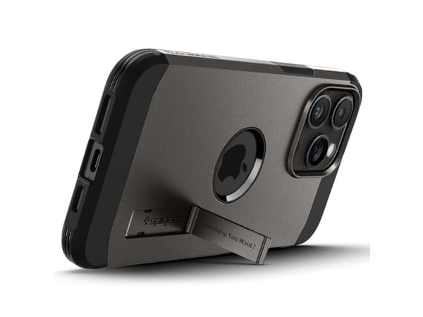 Spigen ACS06593, Suojus, Apple, iPhone 15 Pro Max, 17 cm (6.7"), Harmaa
